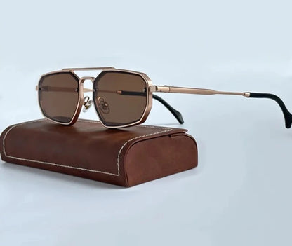 Vintage Steampunk Sunglasses For Men Fashion Trendy Retro Punk Sun Glasses