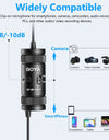 3.5mm Lavalier Lapel Microphone for Mobile Phone PC Laptop Camera Wired Microfon for Speaking Audio Vlogging BY-M1 PRO II