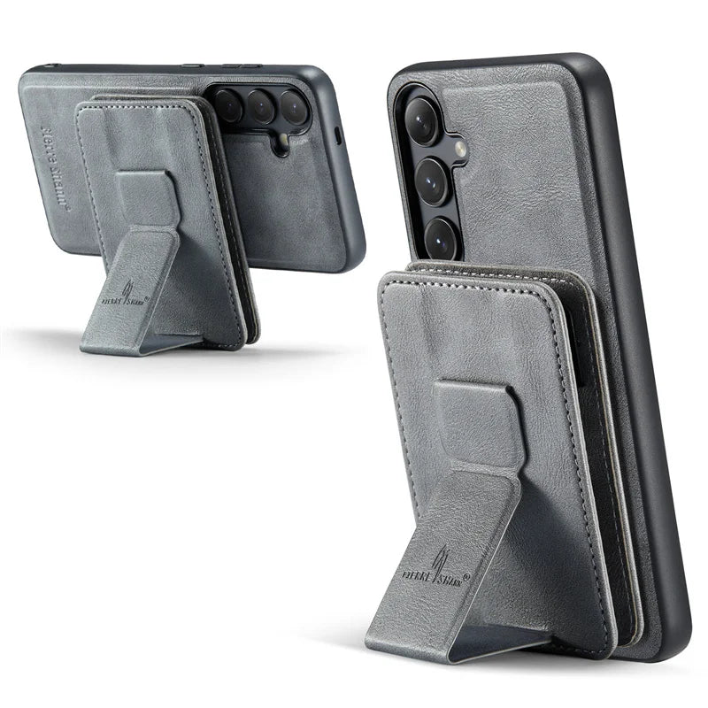 2 in 1Detachable Blocking Wrist strap Card Slot Wallet Case For Samsung Galaxy S 24 25 22 23 Ultra FE Plus  Phone Case