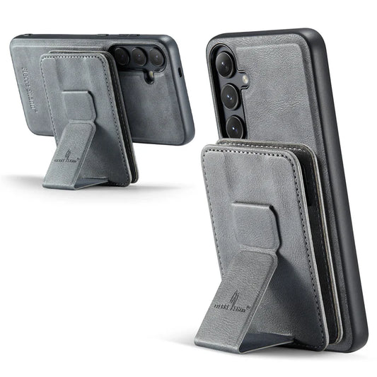 2 in 1Detachable Blocking Wrist strap Card Slot Wallet Case For Samsung Galaxy S 24 25 22 23 Ultra FE Plus Phone Case