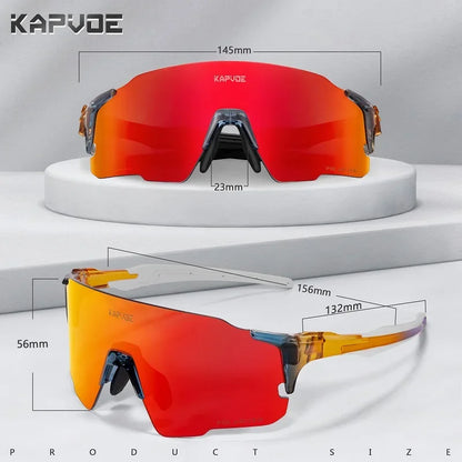 Polarized Cycling Glasses Outdoor Fishing Sunglasses Men MTB Cycling Eyewear Women Road Bike Glasses UV400 Sports Goggles