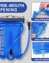 1.5L/2L/3L Water Bladder Hydration Pack Reserevoir TPU Water Bag for Camping Cycling Running Hiking