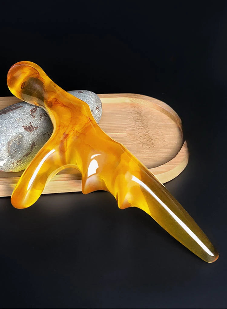 Massager Thumb-shaped Device Muscle Relaxation Unique Back Face Tools Manual Scalp Massagers Merdian Practical Fascia