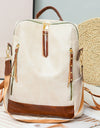 Multifunctional Large Capacity Backpacks High Quality Leather Luxury Designer Brand Women's Backpack