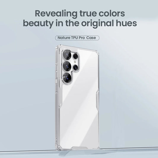 Transparent TPU + PC Soft Case for Samsung Galaxy S26 Ultra / S26 Plus / S25 Ultra / S24 Ultra / S23 Ultra – Lightweight Protective Cover