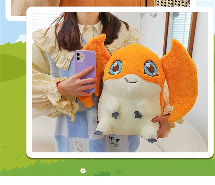 Cute Digital Beast Plush Toy Soft Cuddly Pillow