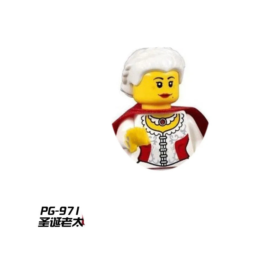 Movie Christmas Halloween Assemble Building Blocks Brick Mini Action Figure Character Figurine Brick Toys Birthday Gift
