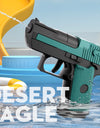 Water Gun Toy Desert Eagle Pistol Non Electric High Pressure 10 Meter Range Retro Color Beach Toys