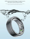 R03 Smart Ring Men Women, Battery Life 39 Days, Health Monitor, IP68 & 5ATM Waterproof, Multi-sport Mode