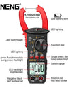 Smart Clamp Multimeter 600V Meter AC/DC Voltage Tester Ammeter Pliers Test Voltmeter Capacitance Ohm Current Tools