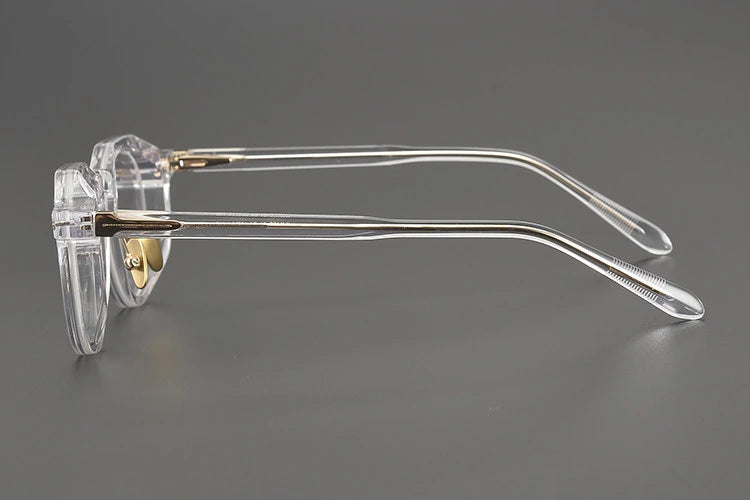 Vintage Oval Acetate Optical Eyeglasses Frame