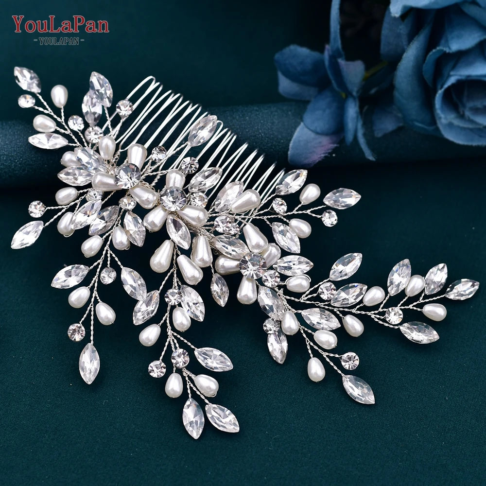 Pearl Hair Comb Bridal Hair Clip Wedding Hair Accessories