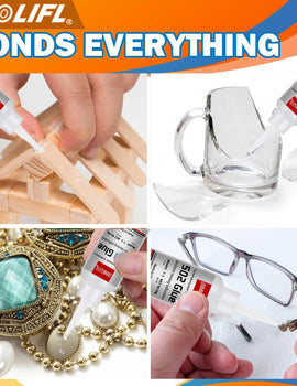 1-5pcs 502 Super Glue, Instant Glue, Quick Drying Cyanoacrylate Glue, Leather, Rubber, Wood, Metal, Glass, Strong Bonding, Liquid Glue Tool, 20ml, Long Lasting Sticky, No Turning White
