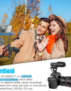 On Camera Cardioid Condenser Microphone Audio Video Mic for Canon Nikon DSLR PC Smartphone Live Streaming Vlog