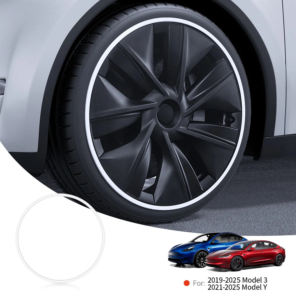 Wheel Hub Protection Ring Rim Cover for Tesla Model 3 and Model Y 2019 2025 19 to 20 Inch High Performance