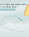 Ultra light new TR90 children's glasses frame, suitable for myopia and farsightedness, with high-quality lenses