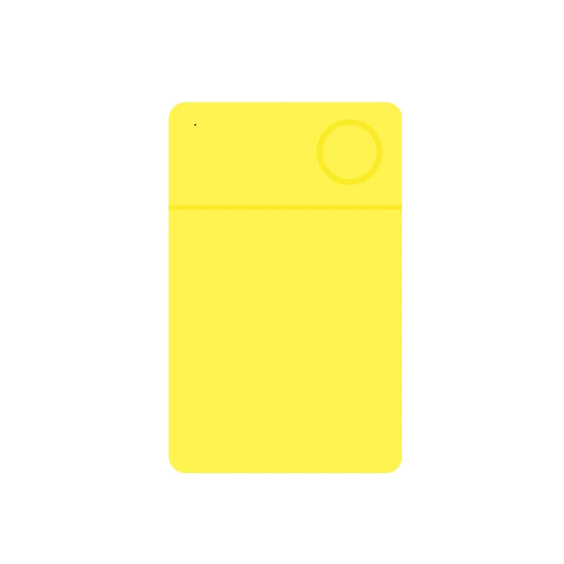 Ultra-thin Smart Bluetooth Global Position Systm Card Tracker Work With Apple Find My Wireless Rechargeable Back Cover For Iphone ID Card Finder