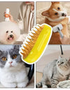Cat Steam Brush Steamy Dog Brush 3 in 1 Electric Spray Cat Hair Brushes for Massage Pet Grooming Comb Hair Removal Combs