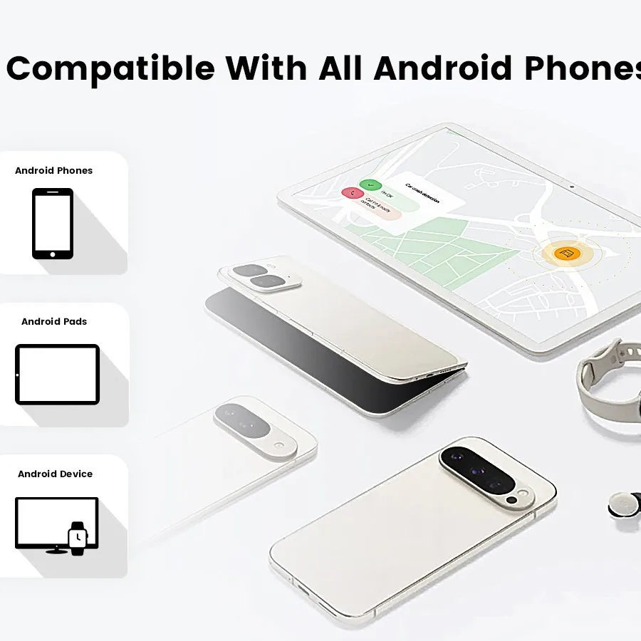 Smart Global Position Systm Tracker For Android Anti-Lost Device Item Finder Intelligent Locator Work With Google Find My Device For Pet Key