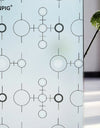 Window Film Privacy, Stained Glass Film, Frosted Opaque Glass Clings, Sun Blocking Vinyl Window Stickers for Door Home Office