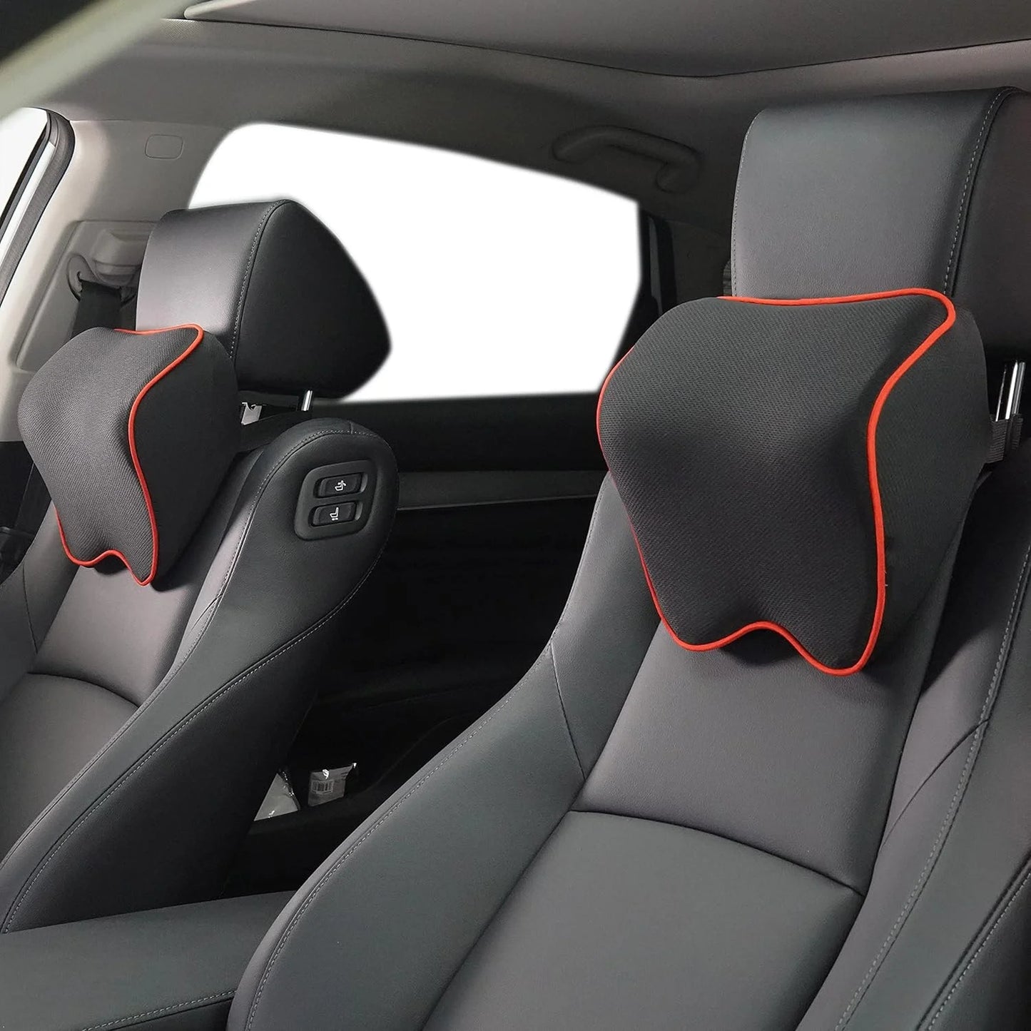 Car Headrest Neck Pillow Auto Car Neck Cushion Memory Foam Breathable Head Support Neck Rest Protector Automobiles Interior