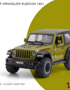 1:32 Jeep Wrangler Rubicon Alloy Off Road Diecast Model Hight Simulation Sound Light  Toy Collect Hobby Model Ornaments Gift