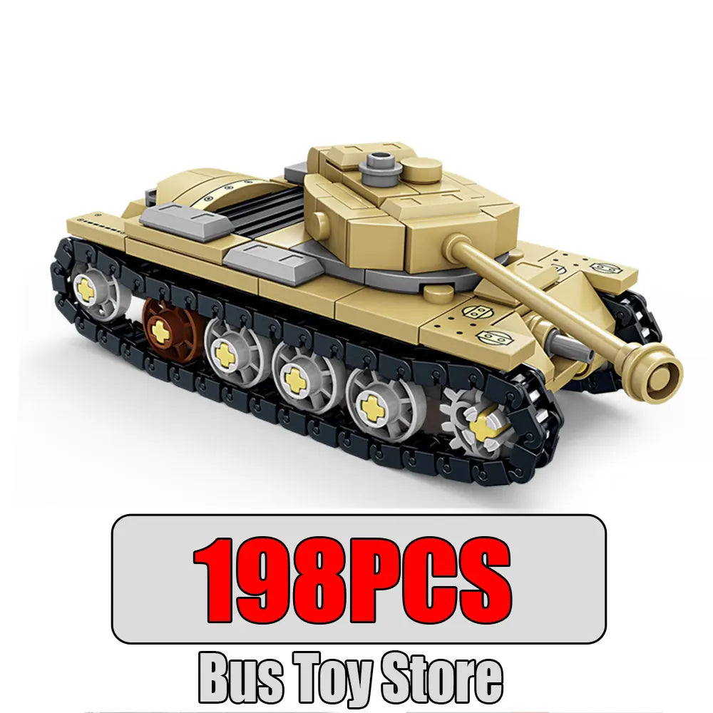 Aircraft Tank Aircraft Carrier MODERN EOLIPMENT MODERN WAR INFORMATION WW2 Military Model Building Blocks Bricks for Boy