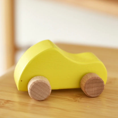 Wooden Car Toy For Babies Montessori Wooden Trolley Baby Finger Fine Educational Toys Baby Room Decoration Gifts For Newborns