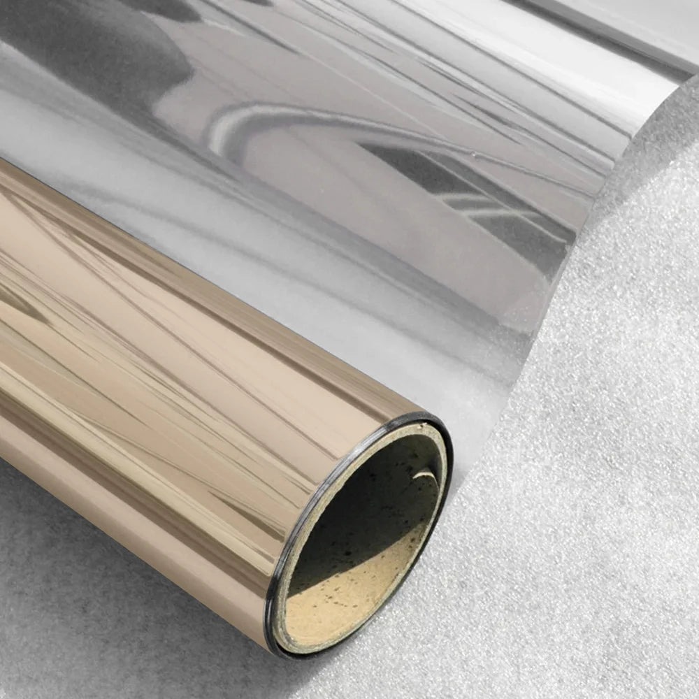 Wide 70/80/90 Cm Mirror Sunscreen Window Tint, Sun Blocking Heat Blocking, Silver Vinyl Roll Stickers, Solar Window Films