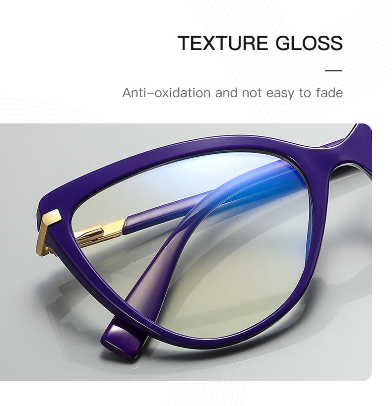 Prescription glasses Reading Eyeglasses women's blue light blocking glasses graduated lenses