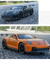 1:32 911 GT3 RS Alloy Diecast Racing Car Model Car Central Control Ornaments Auto Accessory Collect Present For Boys Toys