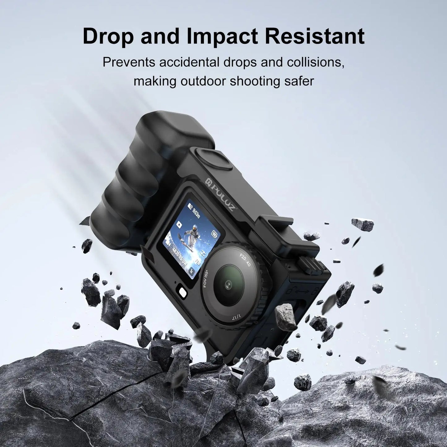 Quick Release Camera Handle Grip for DJI Osmo Action 6