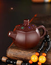 Creative Teapot Gas Lighter Adjustable Flames with Playing Inflation Windproof Red Flame Cigarette Accessories Unique Gift