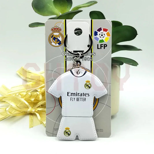 Football Jersey Keychain Soccer Team Shirt Bag Charm Sports Souvenir