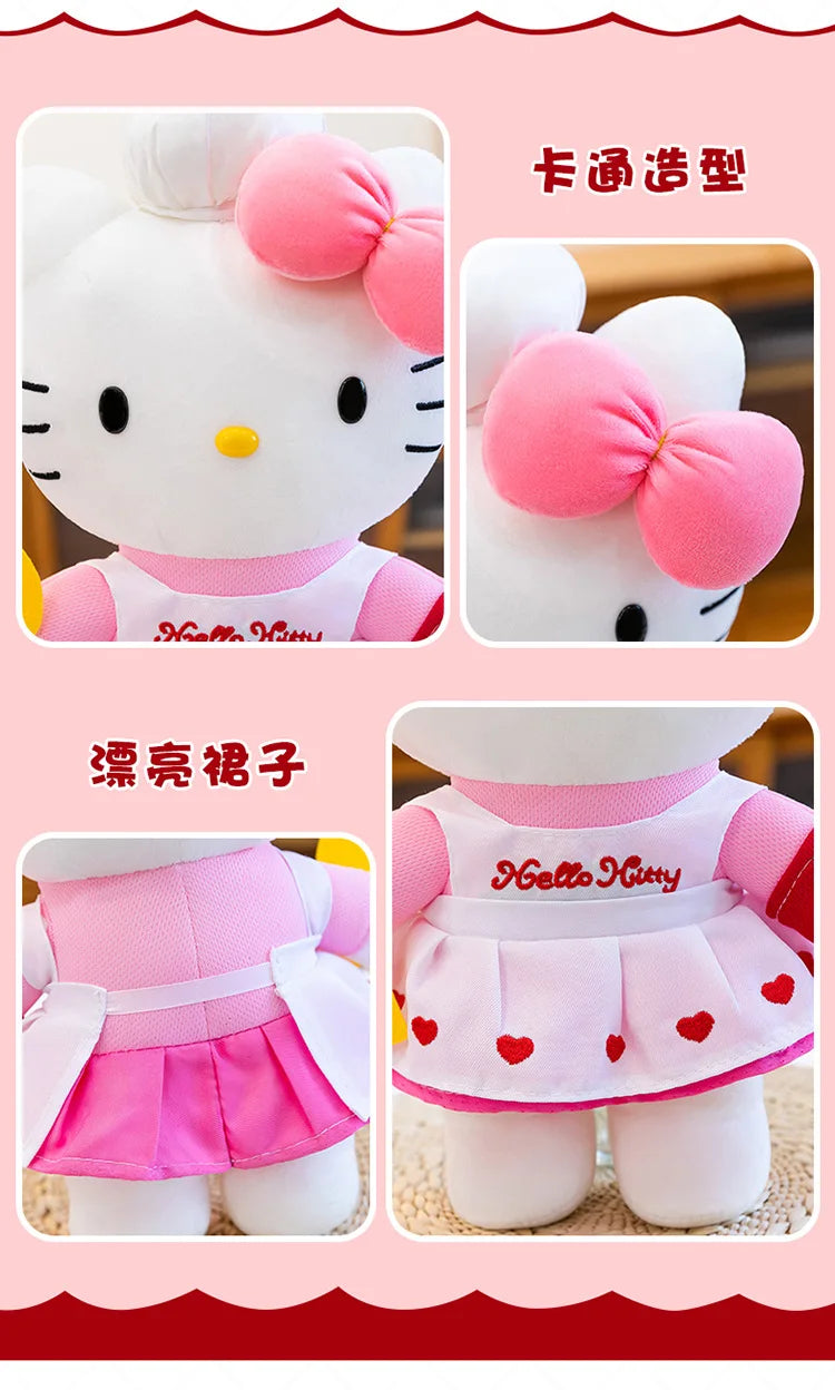 Cute Cat Character Plush Stuffed Doll Pillow Toy
