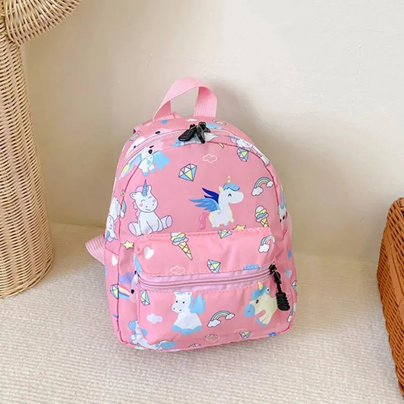 1 PCS New Kids Backpack School Bag Cute Animal Print Backpack