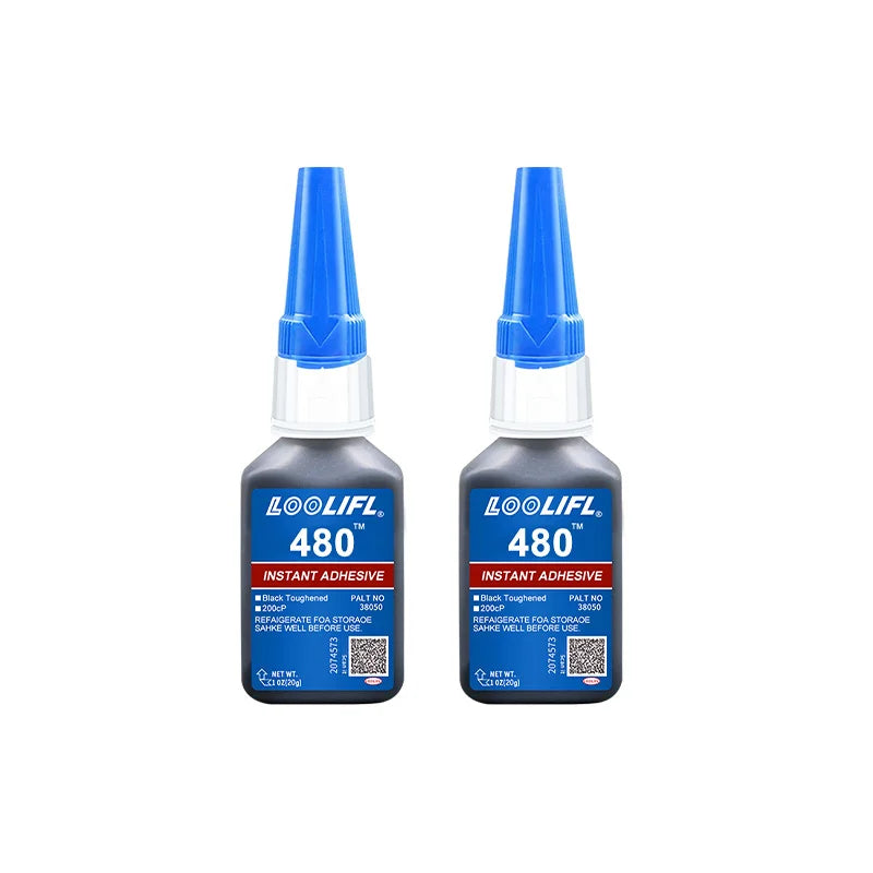 480 Black Super Black glue for Plastic Wood Metal tyres Rubber shoes Strong Adhesive Repair