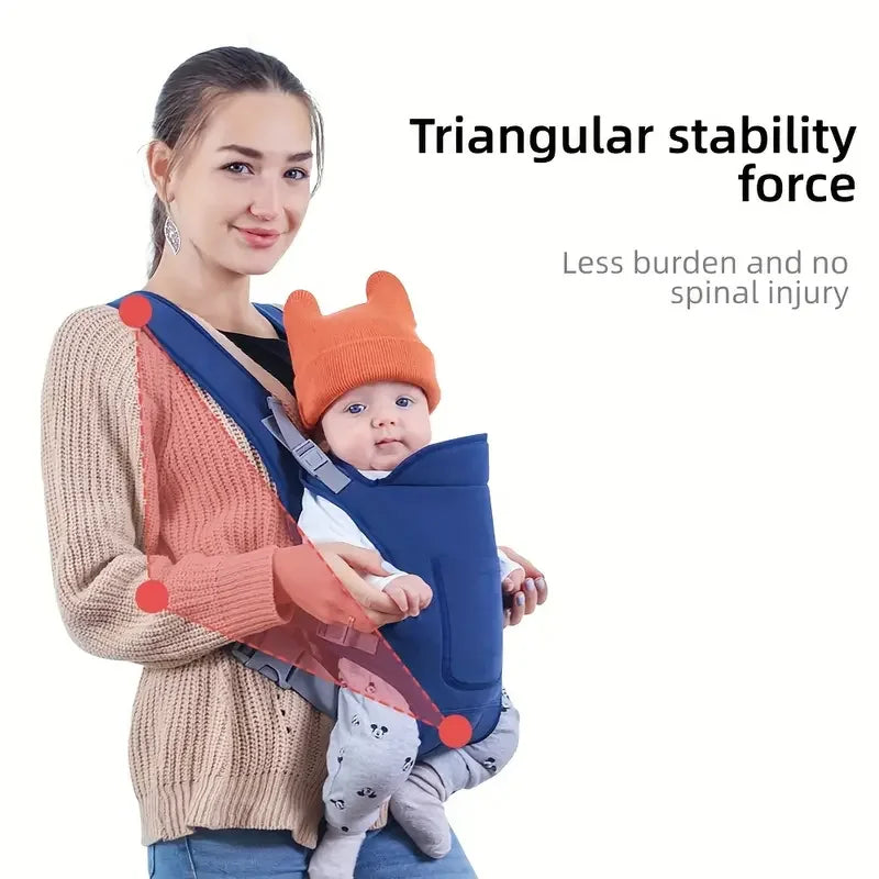 Ergonomic Physiological M  Carrier   Hipseat Carrier Front Facing Ergonomic Kangaroo  Wrap Sling for 0-24M