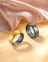 R06 Smart Ring Men Women, Heart Rate and Blood Oxygen Monitor, IP68 & 5ATM Waterproof, Multi-sport Mode