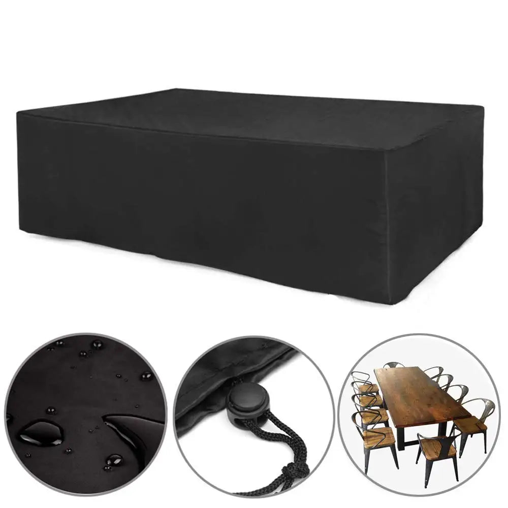 Waterproof Oxford Furniture Cover Outdoor Garden Patio Rattan Table Chair Sofa Dustproof Protector