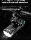 3000LM Bike Light 10000mAH Flashlight High-Low Beam Bicycle Front Light Powerbank Waterproof MTB Road Cycling Headlight
