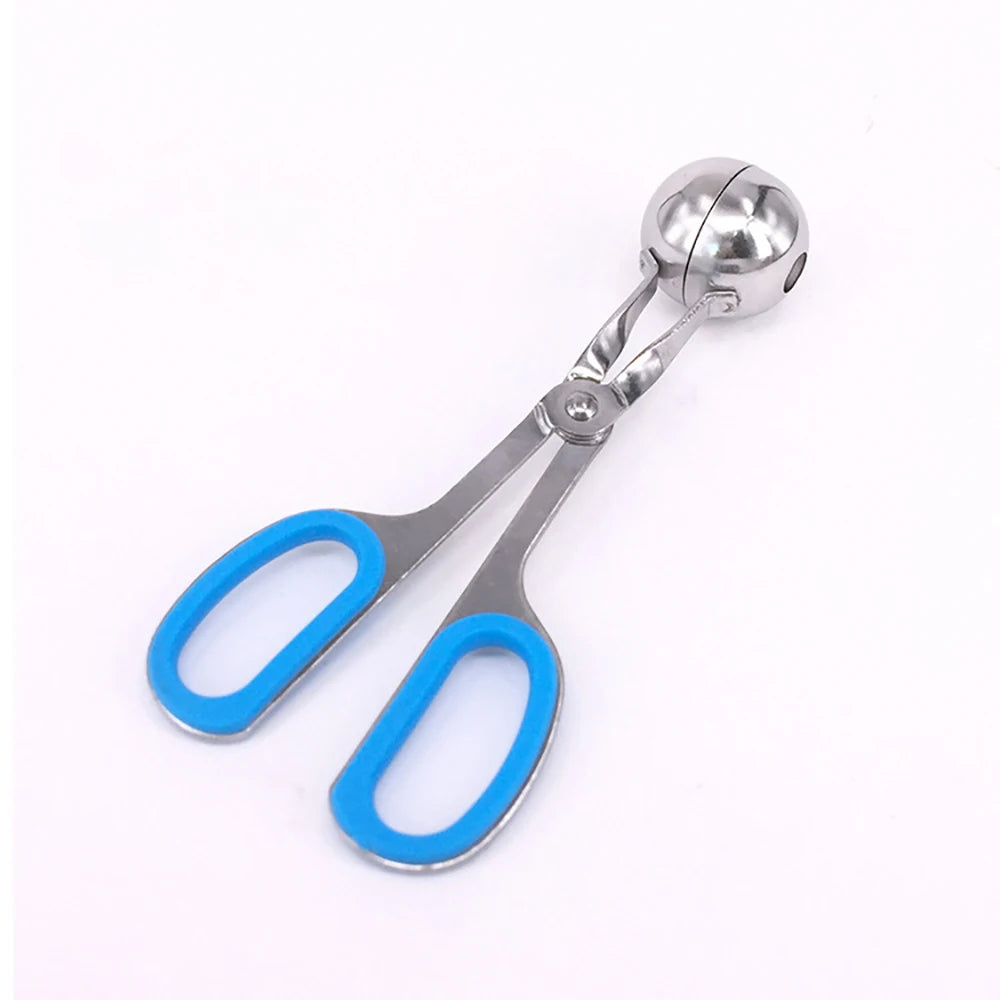 Meatball Maker Tool Stainless Steel Clip Newbie Non Stick Stuffed Meat Ball Spoon Shaper Cooking Scoop Kitchen Accessories