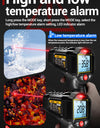 Industrial Handheld Thermometers Car Test Non Contact IR Laser Heat Temperature Gun Point HD Screen for Cooking Tool