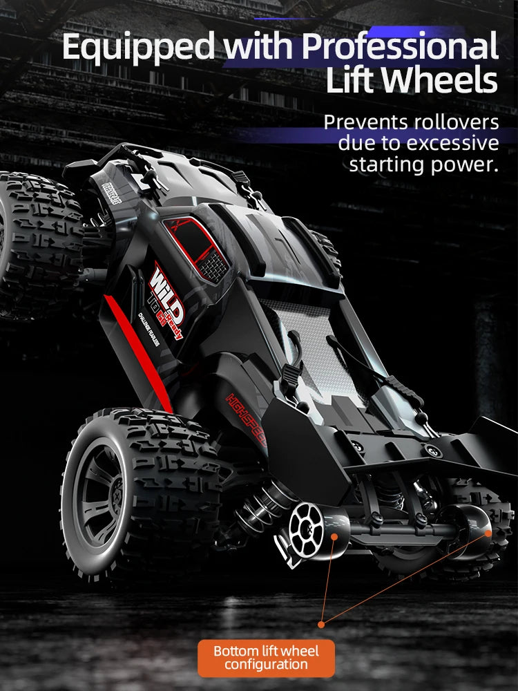 1 to 18 Scale 4WD High Speed Remote Control Monster Truck
