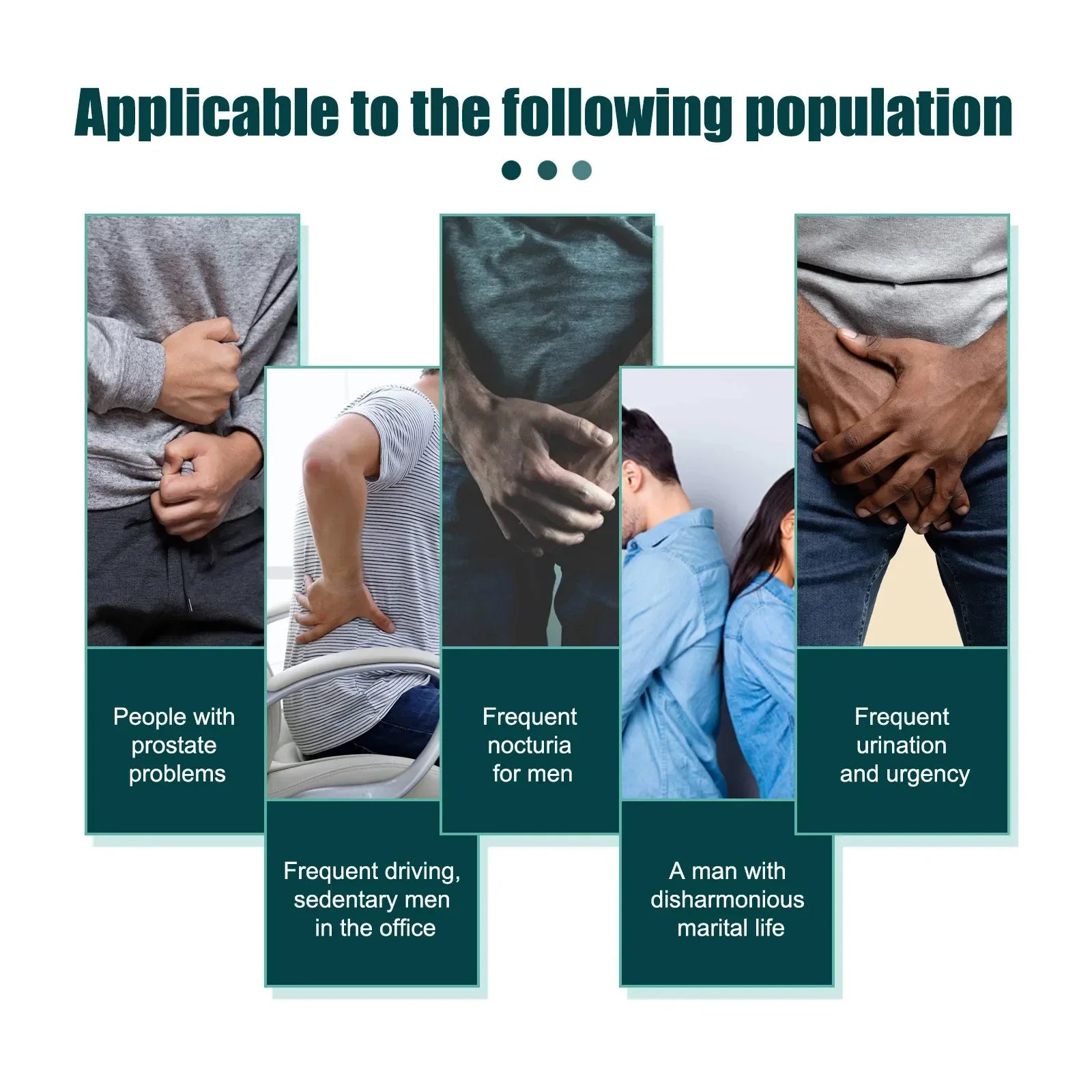 Prostate Acupoint Massage Clip for Urinary Comfort & Men’s Wellness