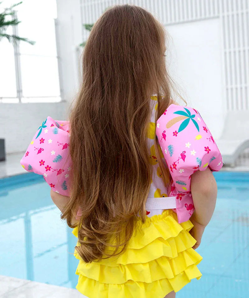 Float Cartoon Arm Sleeve Life Jacket Swimsuit Foam Swimming Training Floating Pool Float Swimming Ring  Swim