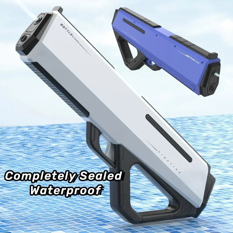 Fully Automatic Electric Water Gun – Rechargeable Continuous Firing Water Blaster for Summer Outdoor Activities