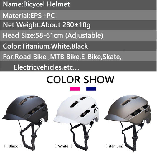 USB Rechargeable LED Cycling Helmet For Road Mountain Bike