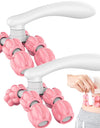 Y-shaped 8-bead massager Hand Held Massager Massager Roller for Hand Muscle Back Neck Foot Shoulder Leg Pain Relief Massage Tool