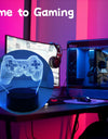 Night Lamp Touch 7 Color Dimmable Game Handle 3D Acrylic Illusion Ambiance Creative Table Lamp Bedroom Home Decorative Lights